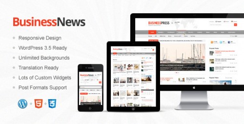 Business News - Responsive Magazine, News, Blog