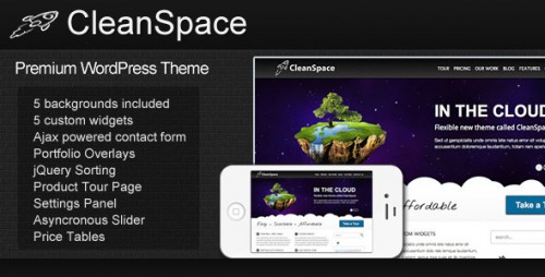 CleanSpace WordPress Theme