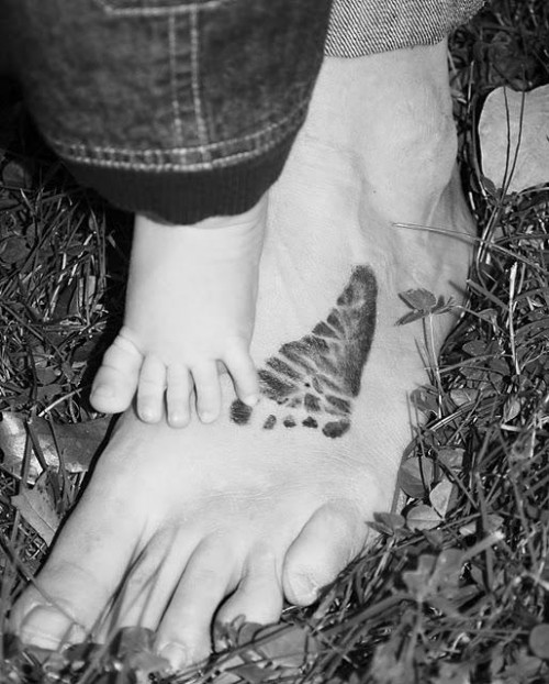 Little Footprint Tattoos