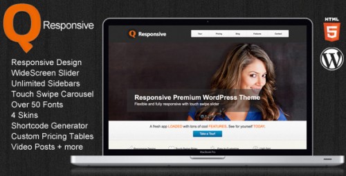 Q Premium WordPress Theme