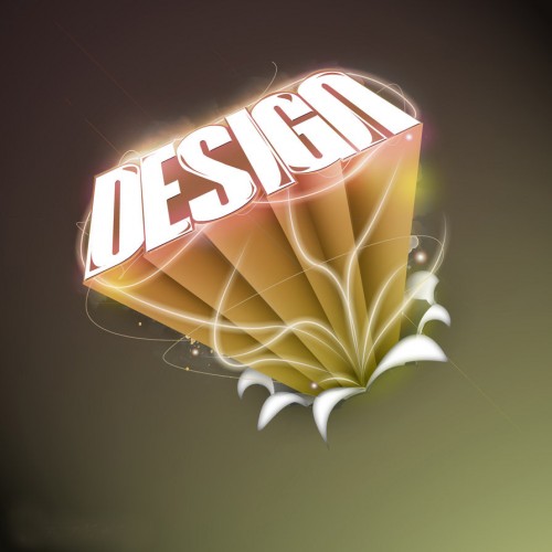 Photoshop Design - 3D Logo