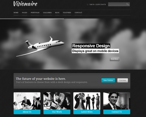 Visionaire - Responsive Business Theme