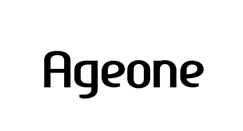 Ageone Bold Font