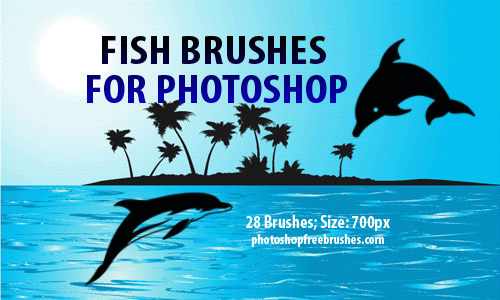 28 Fish Clip Art Brushes
