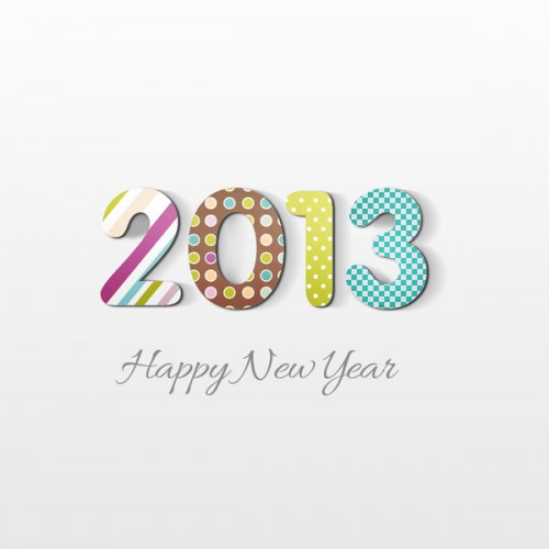 Create Happy New Year 2013 Card in Photoshop CS6