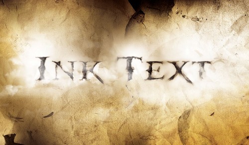 Create a Dissolved Ancient Ink Text Effect