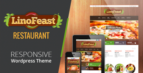 LinoFeast: Restaurant Responsive Theme