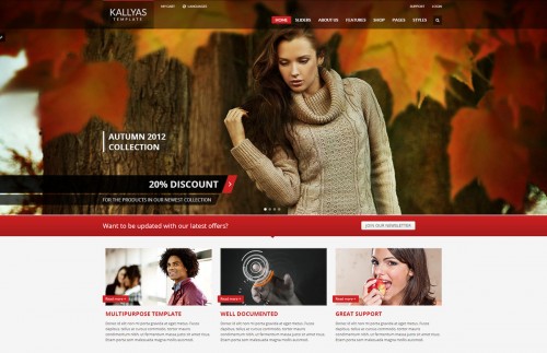 KALLYAS - Responsive WordPress Theme