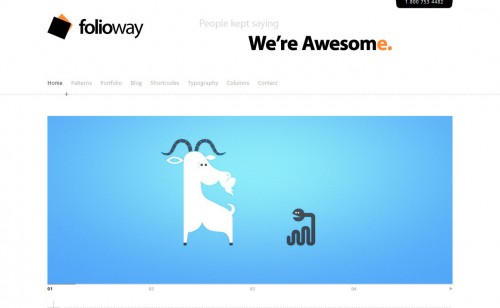 Folioway - Premium Portfolio WP Theme