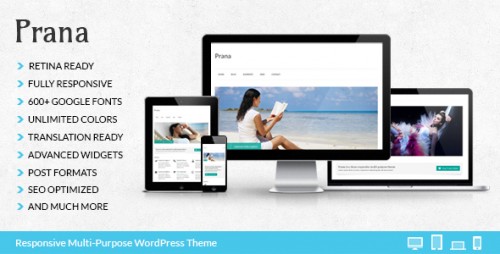 Prana - Premium WordPress Theme