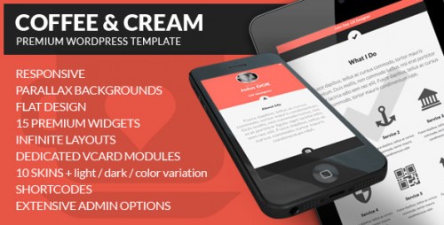 Coffee & Cream - Multipurpose WordPress Theme