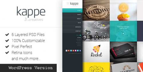 Kappe - Full Screen Portfolio & Blog WP Theme