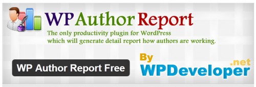 WP Author Report Free