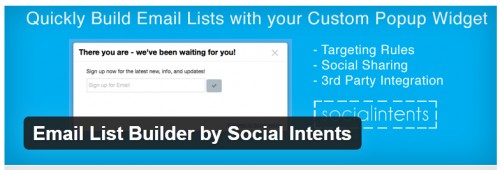 Email List Builder by Social Intents