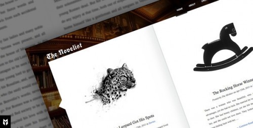 The Novelist: Responsive WP Theme for Writers