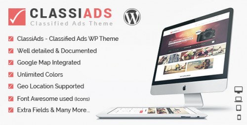 Classiads - Classified Ads WordPress Theme