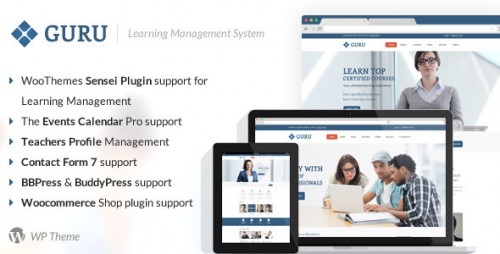 Guru - Learning Management WordPress Theme