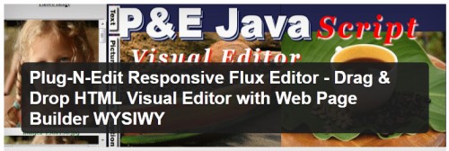Plug-N-Edit Responsive Flux Editor