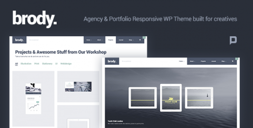 Brody - Agency & Portfolio WordPress Theme