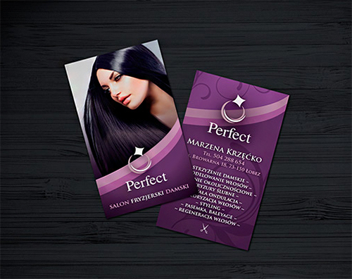 Amazing Perfect Violet Business Card