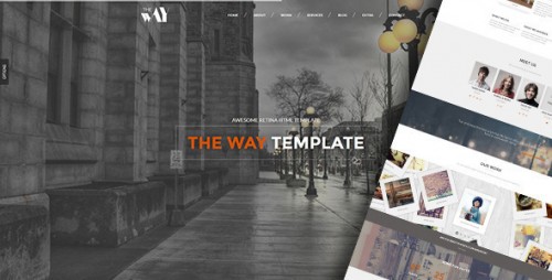 The Way - Creative OnePage & MultiPurpose WP Theme
