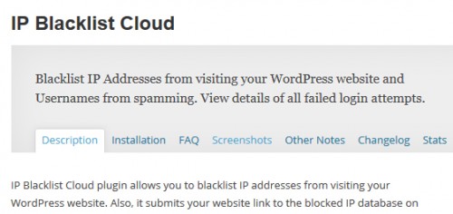 IP Blacklist Cloud