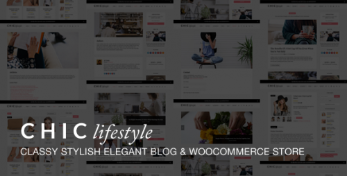 Chic Responsive Blog & WooCommerce WordPress Theme