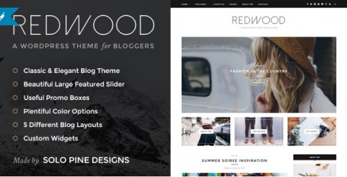 Redwood - Responsive WordPress Blog Theme
