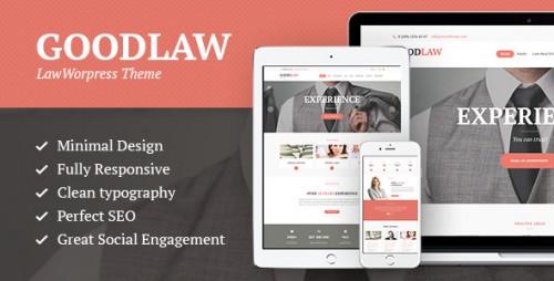 GoodLaw - Lawyers & Legal Adviser Theme