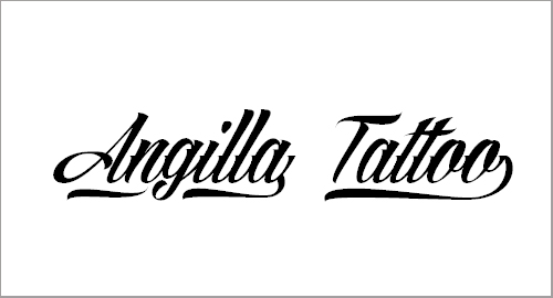 Angilla Tattoo Font