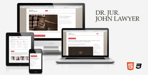 Dr. Lawyer – HTML5 One-Page Theme