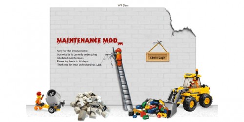 WP Maintenance Mode