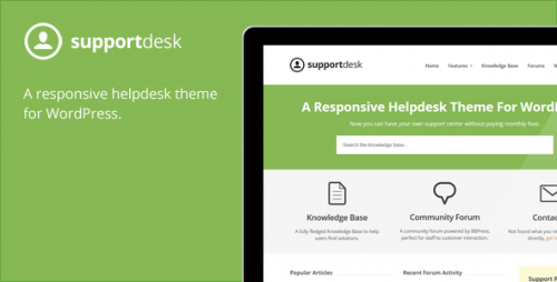 Support Desk - Responsive Helpdesk Theme