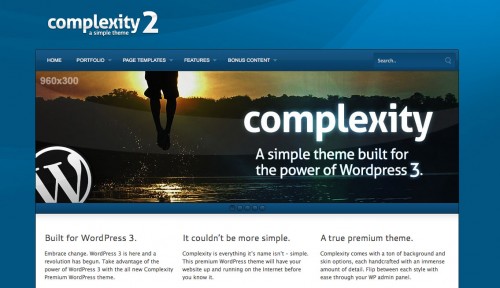 Complexity Premium WordPress Theme