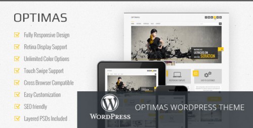 Optimas - Responsive WordPress Theme