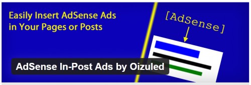 AdSense In-Post Ads by Oizuled