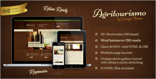 AgriTourismo - Winery & Restaurant Template