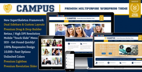 Campus - Premium Multipurpose WordPress Theme