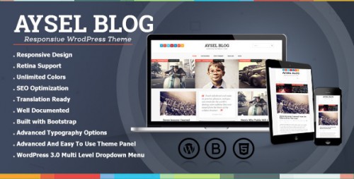 Aysel - Responsive WordPress Blog Theme