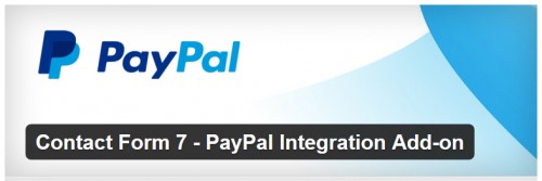Contact Form 7 - PayPal Integration Add-on